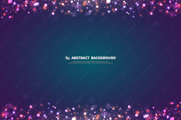 Download Abstract Colorful Nightlife Bokeh Style - Night Collection