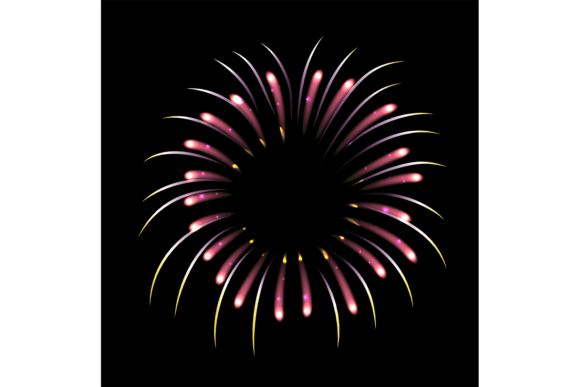 Download Festive Night Light Show. Realistic Colo - Night Collection