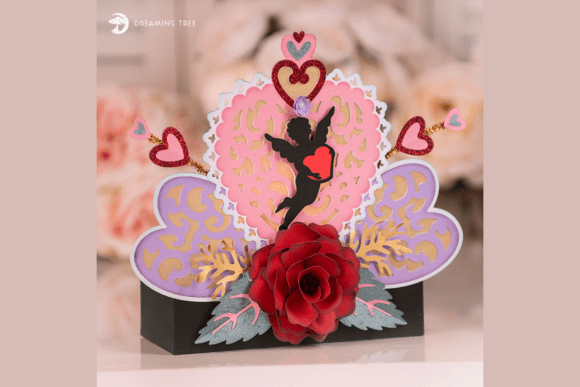 Download Valentine's Illuminated Mantel SVG - Illuminated Collection